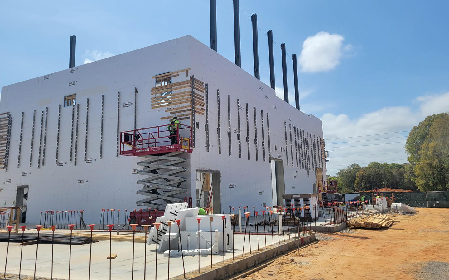 ICF Construction Project Assembly