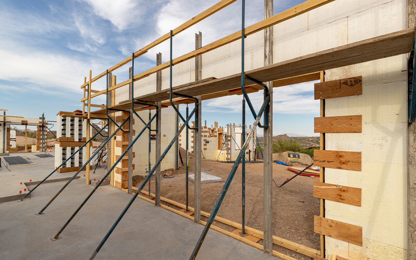 ICF Constuction Project Wall