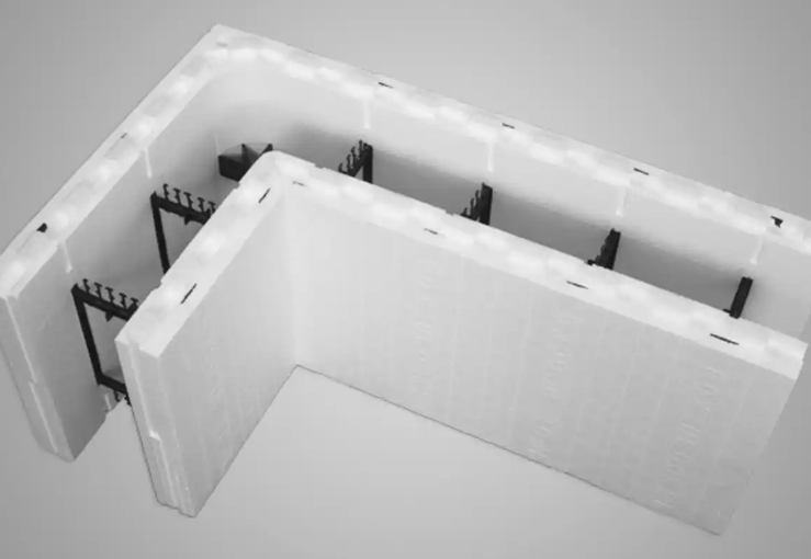 Insulated wall panel system supporting energy efficient green building practices.