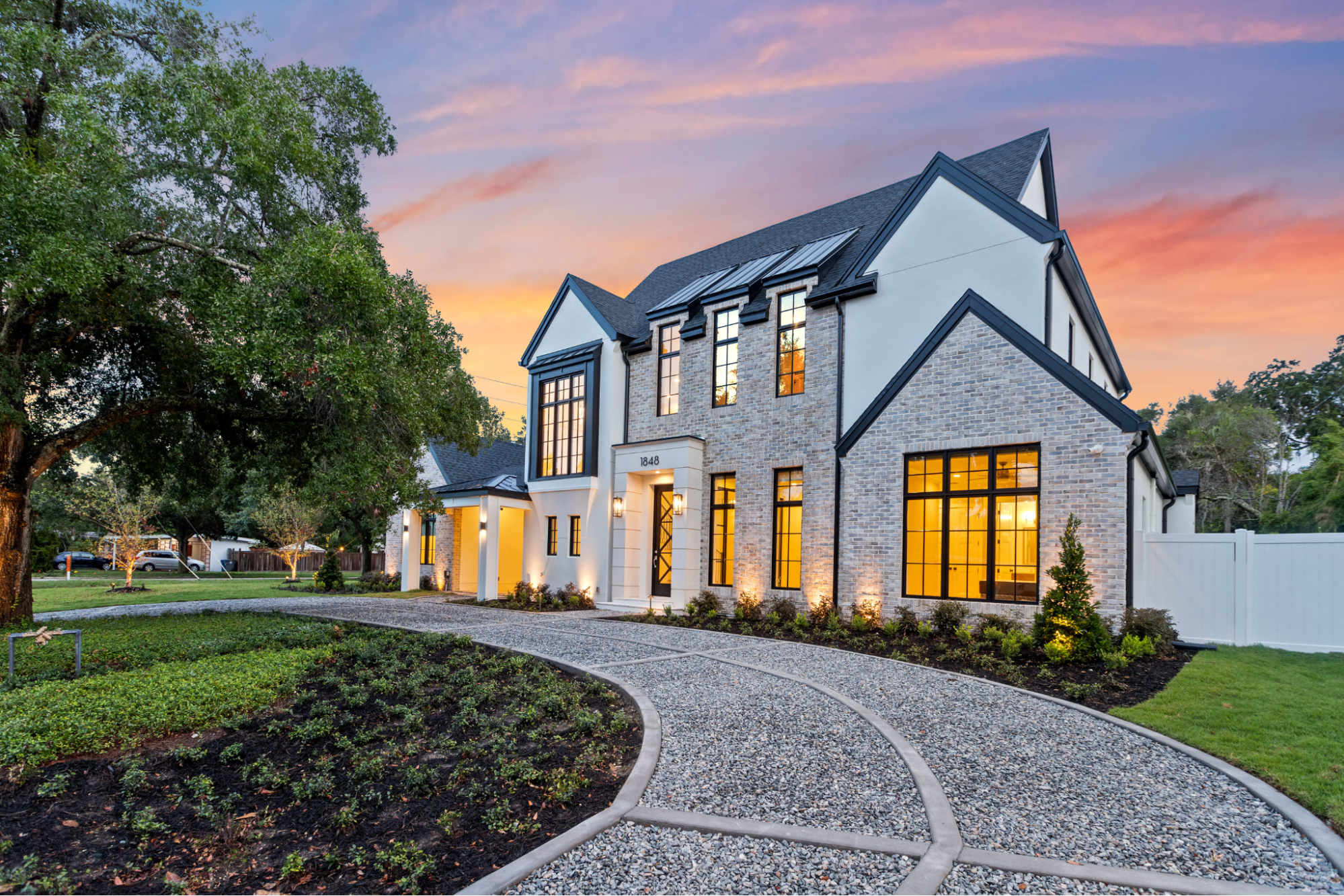 an image of a two-story house made with ICF