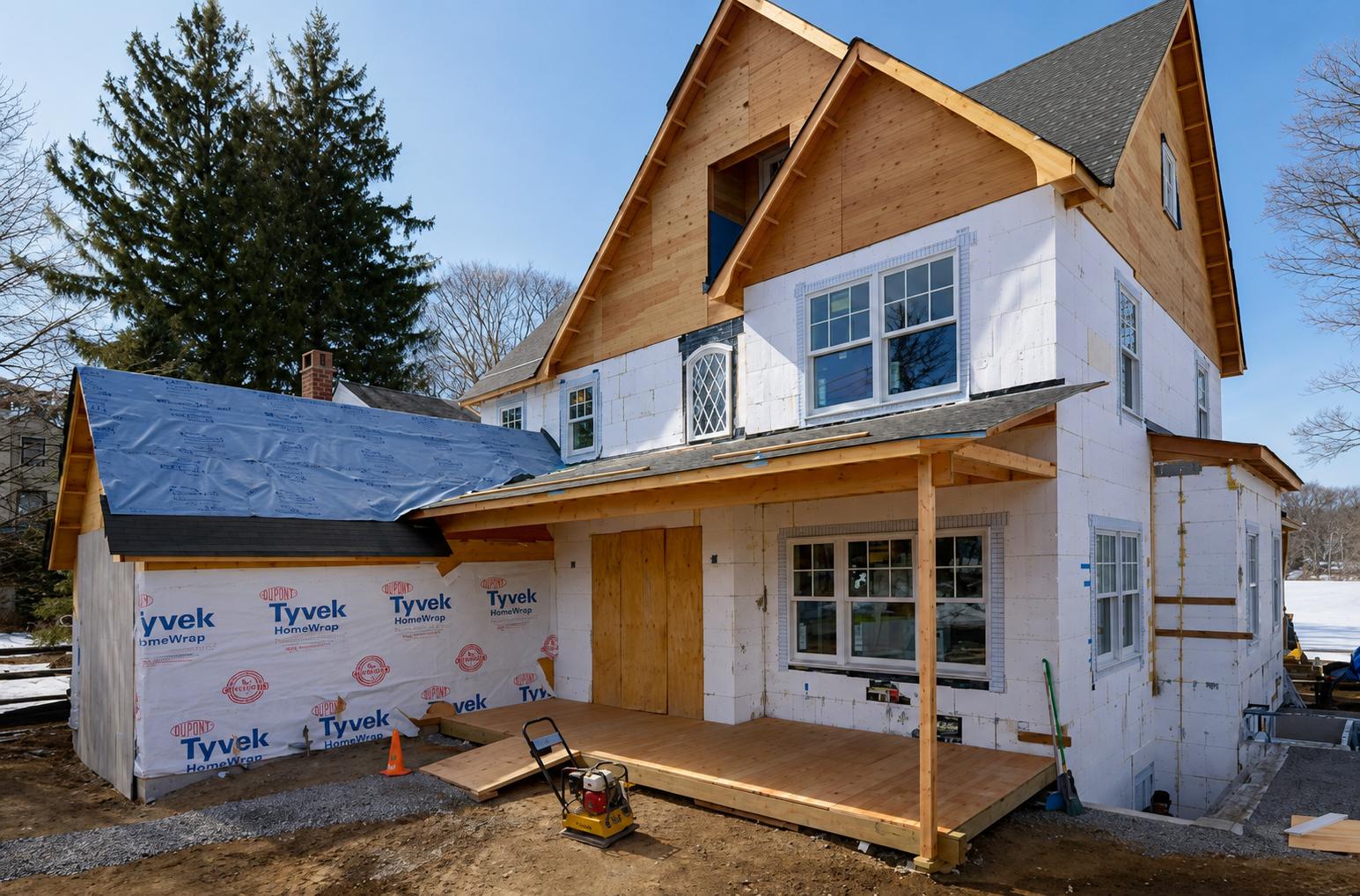 Fox Blocks insulated concrete form wall system for durable residential construction